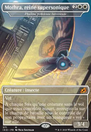 Phalène pondeuse lumineuse