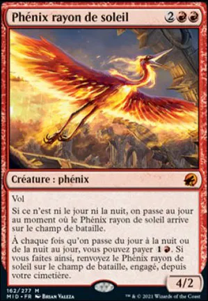 Phénix rayon de soleil