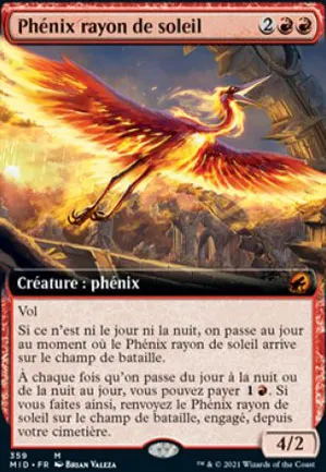 Phénix rayon de soleil