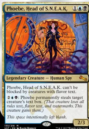 Phoebe, Head of S.N.E.A.K.