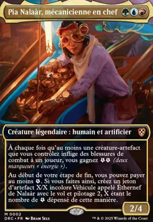 Pia Nalaàr, mécanicienne en chef