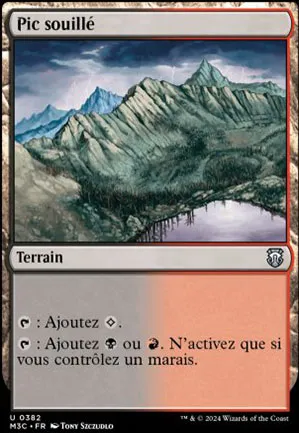 Pic souillé