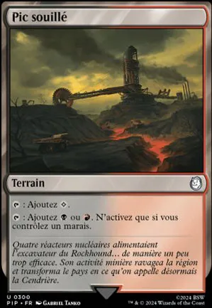 Pic souillé