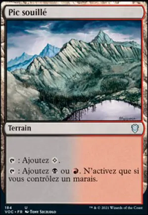 Pic souillé