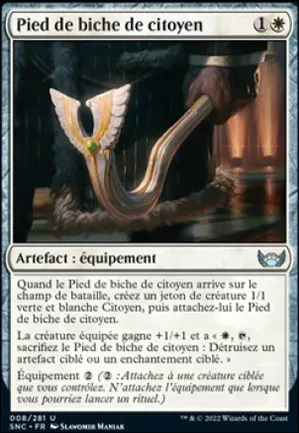 Pied de biche de citoyen