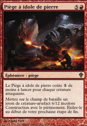 Piège à idole de pierre