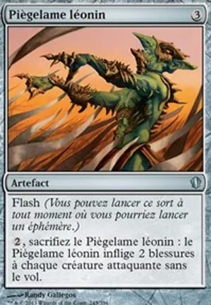 Piègelame léonin