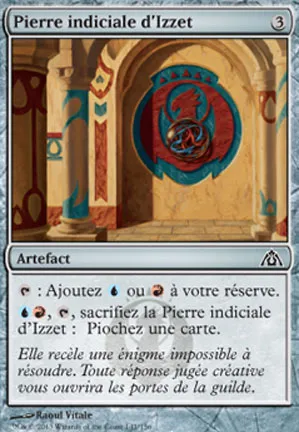 Pierre indiciale d'Izzet