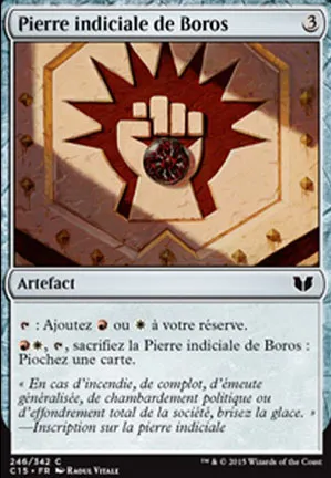 Pierre indiciale de Boros
