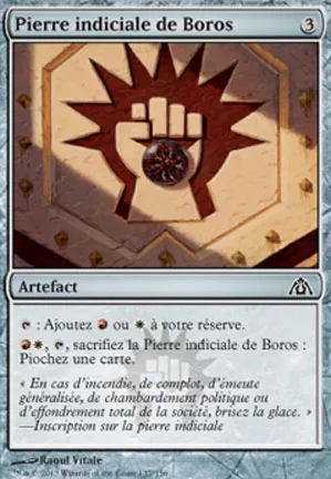 Pierre indiciale de Boros