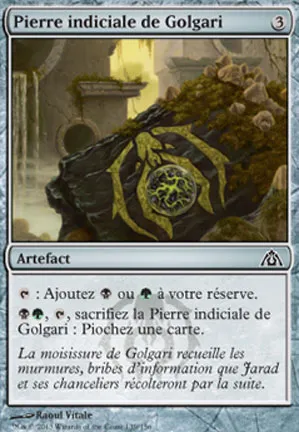 Pierre indiciale de Golgari