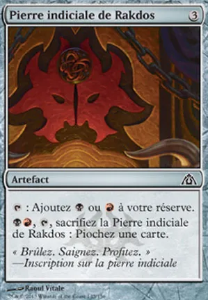 Pierre indiciale de Rakdos