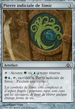 Pierre indiciale de Simic