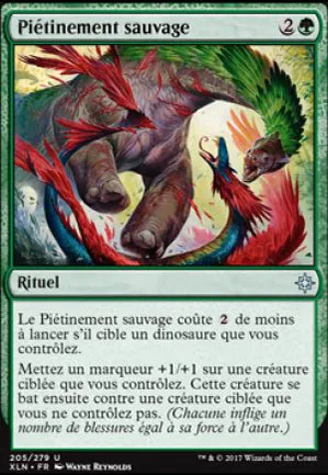 Piétinement sauvage
