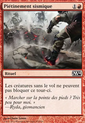 Piétinement sismique