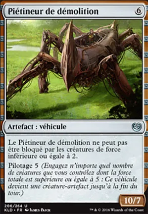 Piétineur de démolition