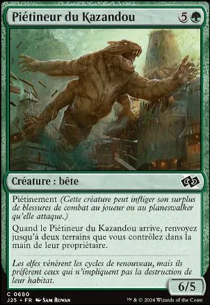 Piétineur du Kazandou