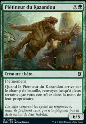 Piétineur du Kazandou