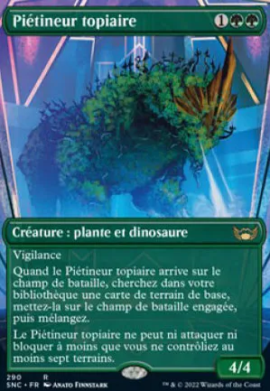 Piétineur topiaire