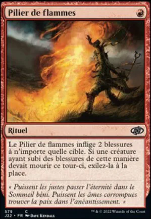 Pilier de flammes
