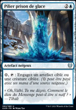 Pilier prison de glace