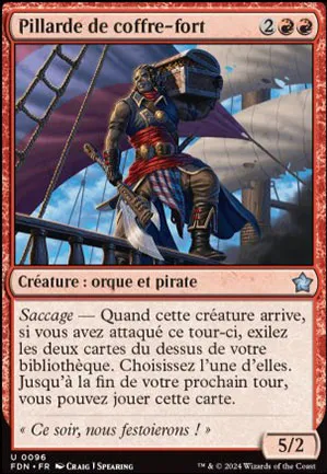 Pillarde de coffre-fort