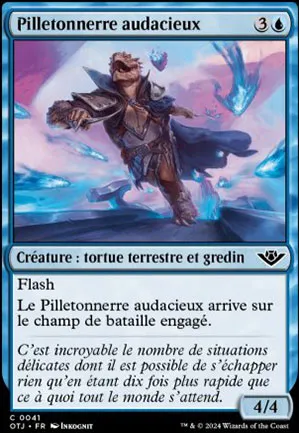Pilletonnerre audacieux