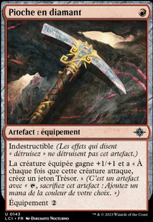 Pioche en diamant
