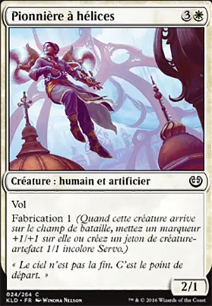 Pionnière à hélices