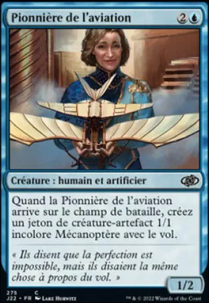 Pionnière de l'aviation