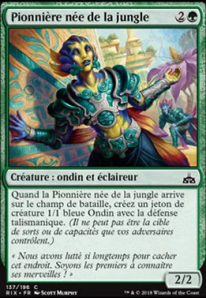 Pionnière née de la jungle