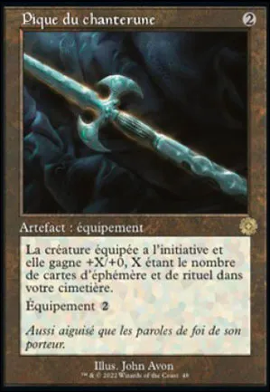 Pique du chanterune