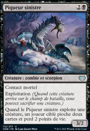 Piqueur sinistre