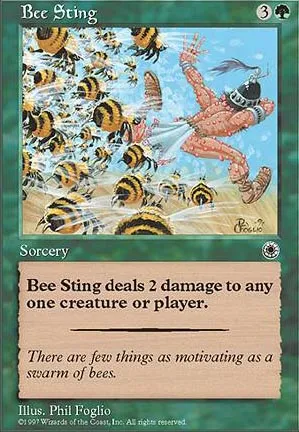 Piqûre d'abeille