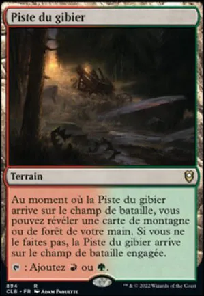 Piste du gibier