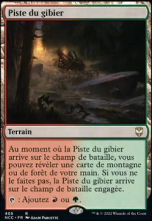 Piste du gibier