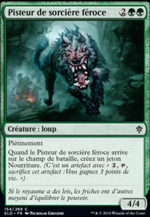 Pisteur de sorcière féroce
