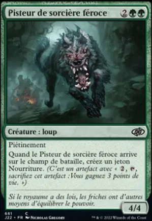 Pisteur de sorcière féroce