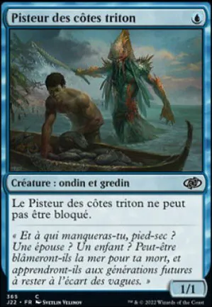 Pisteur des côtes triton