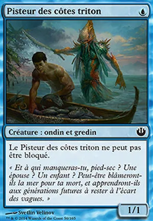 Pisteur des côtes triton