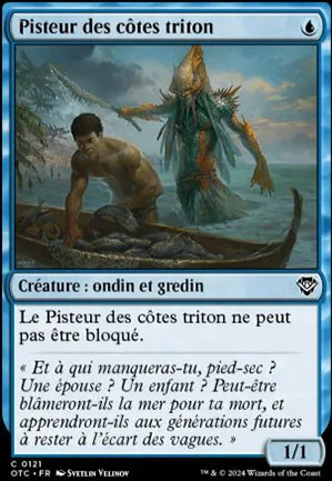 Pisteur des côtes triton