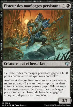 Pisteur des marécages persistant