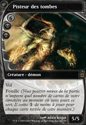 Pisteur des tombes