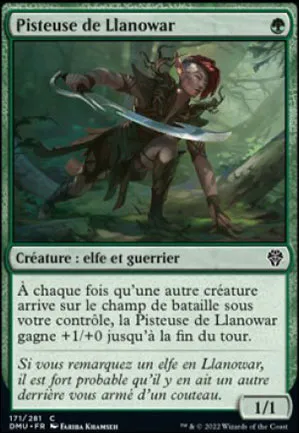 Pisteuse de Llanowar