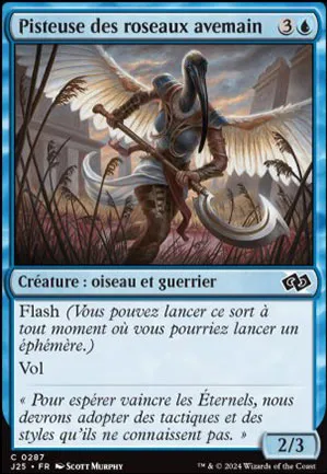 Pisteuse des roseaux avemain