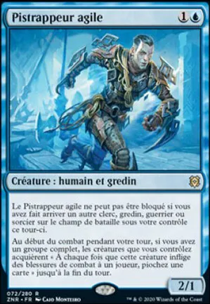 Pistrappeur agile