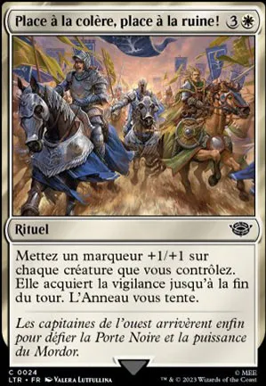 Place à la colère, place à la ruine !