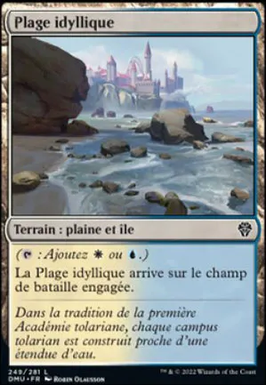 Plage idyllique