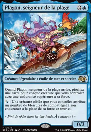 Plagon, seigneur de la plage
