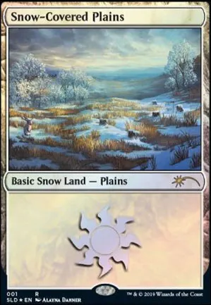 Plaine enneigée